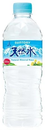 南アルプスの天然水550mlの商品画像